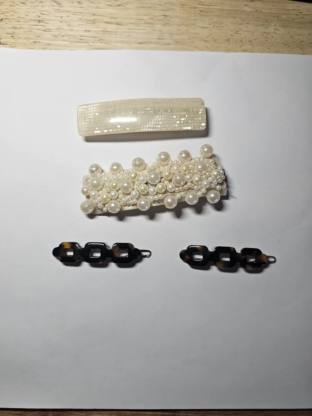 Hairclips Made In France. Lot Of 4